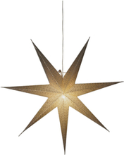 Paper Star 78Cm 7Points Home Lighting Christmas Decoration Christmas Lighting Christmas Starlights Sølv Konstsmide*Betinget Tilbud