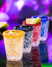 4 stk Frysbare Shotglass i Forskjellige Farger