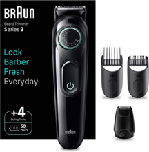 Braun Beard Trimmer Series 3 BT3421 Trimmer For Men With 62
