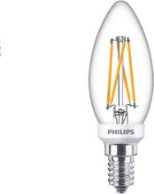 Philips LED E14 kaars 40-3.4 Watt Philips warmglow filament DIM