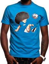 COPA Football - Funky Football T-shirt - Blue