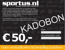 Sportus.nl - Sportus Kadobon 50 EURO