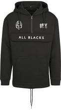 Rugby Vintage - All Blacks Anorak Hoodie - Zwart