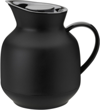 Amphora Termokanne, Te 1 L. Soft Black Home Tableware Jugs & Carafes Svart Stelton*Betinget Tilbud
