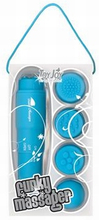 Pocket Rocket - Toy Joy Funky Massager, blauw