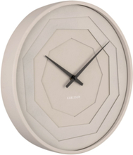 Wall Clock Layered Origami Home Decoration Watches Wall Clocks Grey KARLSSON