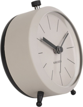 Alarm Clock Button Home Decoration Watches Alarm Clocks Grey KARLSSON