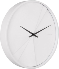 Wall Clock Layered Lines Home Decoration Watches Wall Clocks White KARLSSON