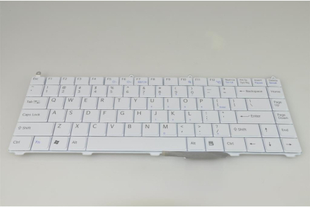 Notebook keyboard for SONY VGN-FE PCG-7N1M white