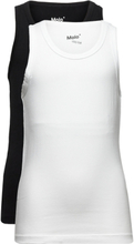 Jayden 2-Pack T-shirts Sleeveless Hvit Molo*Betinget Tilbud