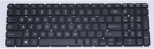 Notebook keyboard for Toshiba Satellite L50-B with backlit black