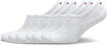 No-Show Bamboo Socks 6-Pack Sport Socks Footies-ankle Socks White Danish Endurance