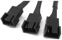 4pin to 1*4Pin and 2*3Pin PWM extender cable 4pin to 3 Ways Y Splitter Cable 27cm
