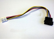 4-Pin Floppy FDD Female to 4-Pin IDE Male Power Cable,15cm