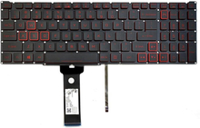 Notebook keyboard for Acer Nitro AN515-54 AN517-51 with red backlit