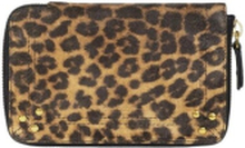 Wallet Julien Crust Leopard Velvet Chamois