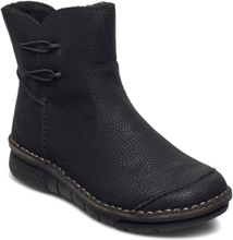 73364-00 Shoes Boots Ankle Boots Ankle Boot - Flat Svart Rieker*Betinget Tilbud