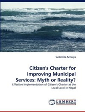 Citizen's Charter for Improving Municipal Services