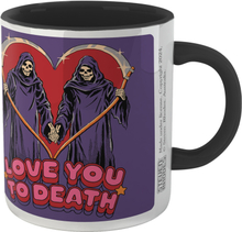 Steven Rhodes Love You To Death Mug - Black