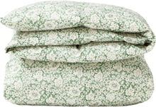 Green Floral Printed Cotton Sateen Bed Set Home Textiles Bedtextiles Bed Sets Green Lexington Home