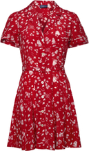 "Nautical-Motif Minidress Kort Kjole Red Polo Ralph Lauren"
