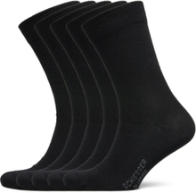 Socks Lingerie Socks Regular Socks Svart Schiesser*Betinget Tilbud