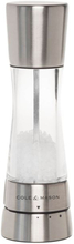 Cole & Mason - Gourmet Derwent saltkvern 19 cm børstet stål
