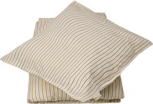 Bedding Adult - Caramel Stripes Se Home Sleep Time Bed Sets Beige Fabelab