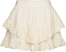 Skirt Kort Nederdel Cream Sofie Schnoor
