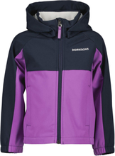 Troel Kds Jacket 4 Sport Softshells Softshell Jackets Purple Didriksons