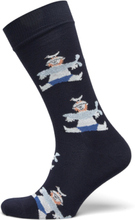 Hjalmar Socks Underwear Socks Regular Socks Navy Makia