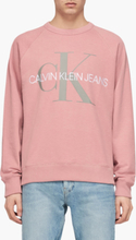 Calvin Klein Jeans - Vegetable Dye Monogram Crewneck - Lyserød - L
