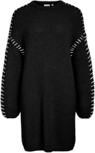 Vichoca New L/S Knit Dress Dresses Knitted Dresses Black Vila