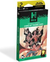 DC Unlock The Multiverse Black Adam 4 - Pack Starter Pack - Hro Hybrid NFT Trading Cards, 28 Cards Starter Pack