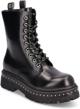 Joya Shoes Boots Ankle Boots Laced Boots Black GUESS