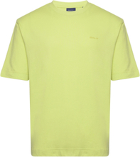 Gant Icon T-Shirt T-shirts Short-sleeved Grønn GANT*Betinget Tilbud