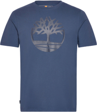 Kennebec River Tree Logo Short Sleeve Tee Dark Denim/Dark Sapphire Designers T-Kortærmet Skjorte Blue Timberland