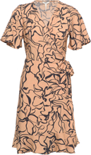 Objtiana Ss Wrap Dress A Ss Fair 22 Dresses Wrap Dresses Multi/mønstret Object*Betinget Tilbud