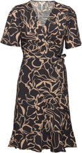 Objtiana Ss Wrap Dress A Ss Fair 22 Dresses Wrap Dresses Multi/mønstret Object*Betinget Tilbud