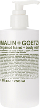 Bergamot Hand + Body Wash Beauty WOMEN Home Hand Soap Shower Gel Nude Malin+Goetz*Betinget Tilbud