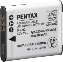Pentax WG Li-Ion Battery D-Li92 (WG-90), Pentax