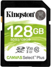 Kingston Canvas Select Plus 128gb Sdxc Uhs-i Memory Card