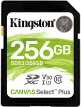 Kingston Canvas Select Plus 256gb Sdxc Uhs-i Memory Card