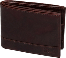 Samuel plånbok i skinn, Brun
