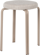 Oda Stool Home Furniture Chairs & Stools Stools & Benches Grå Broste Copenhagen*Betinget Tilbud