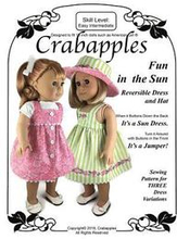 Fun In The Sun: Sewing Instructions and Full Size Patterns for Popular 18 Dolls