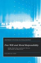 Free Will and Moral Responsibility, Volume XXIX