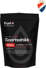 Fuel Of Norway Nitro Sportdryck 500 gram, 154 mg koffein per 500 ml