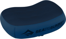 Sea To Summit Aeros Premium kudde Navy Blue, Regular