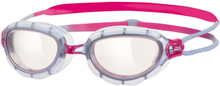 Zoggs Predator Dam Simglasögon Transparent/Rosa, Klar lins